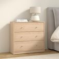 May Chest - 3 Drawer - Small - Oak