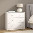 May Chest - 3 Drawer - Small - White