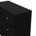 May Chest - 3 Drawer - Small - Black
