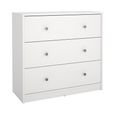 May Chest - 3 Drawer - Small - White