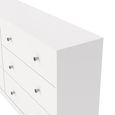 May Chest - 6 Drawer - Wide - White