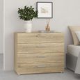 Pepe Chest - 4 Drawer - Oak
