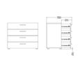 Pepe Chest - 4 Drawer - White