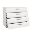 Pepe Chest - 4 Drawer - White
