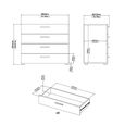 Pepe Chest - 4 Drawer - White
