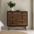 Ry Chest - 6 Drawer - Black