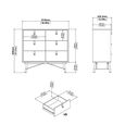 Ry Chest - 6 Drawer - Black