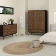 Ry Chest - 6 Drawer - Wide - Black