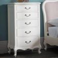 Clearance - Chic Lingerie Chest - 5 Drawer - Vanilla - B21