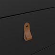 Barcelona Chest - 3+2 Drawer - Black