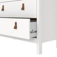 Barcelona Chest - 3+2 Drawer - White