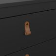 Barcelona Chest - 3 Drawer - Small - Black