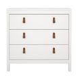 Barcelona Chest - 3 Drawer - Small - White