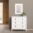 Barcelona Chest - 3 Drawer - Small - White