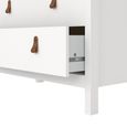 Barcelona Chest - 3 Drawer - Small - White
