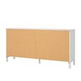 Barcelona Dresser - 8 Drawer - Wide - White