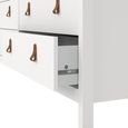 Barcelona Dresser - 8 Drawer - Wide - White