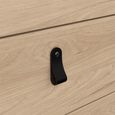 Barcelona Chest - 3+2 Drawer - Jackson Hickory Oak