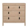 Barcelona Chest - 3 Drawer - Jackson Hickory Oak