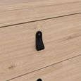 Barcelona Chest - 3 Drawer - Jackson Hickory Oak