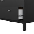 Madrid Chest - 3 Drawer - Small - Black