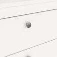 Madrid Chest - 3 Drawer - Small - White