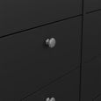 Madrid Dresser - 8 Drawer - Black