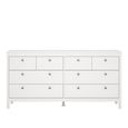 Madrid Dresser - 8 Drawer - Wide - White