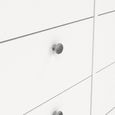 Madrid Dresser - 8 Drawer - Wide - White