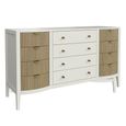 Abbeydale Chest - 12 Drawer - Soft Natural Painted