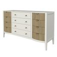 Abbeydale Chest - 12 Drawer - Soft Natural Painted