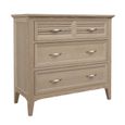 Ennis Chest - 3 Drawer - Natural Matt Lacquered