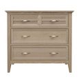 Ennis Chest - 3 Drawer - Natural Matt Lacquered