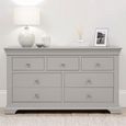 Paisley Chest - 3+4 Drawer - Large - Grey Painted
