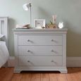 Paisley Chest - 3 Drawer - Wide - Grey Painted