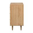 Jenson Oak Chest - 3 Drawer - Small