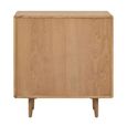 Jenson Oak Chest - 3 Drawer - Small