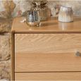 Jenson Oak Chest - 6 Drawer - Wide