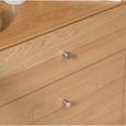 Jenson Oak Chest - 6 Drawer - Wide