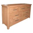 Hampshire Oak Chest - 3+4 Drawer