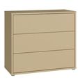 Alice Springs Chest - 3 Drawer - Butter Yellow