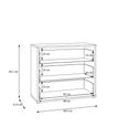 Alice Springs Chest - 3 Drawer - Butter Yellow