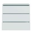 Alice Springs Chest - 3 Drawer - Light Grey