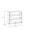 Alice Springs Chest - 3 Drawer - Night Blue