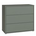 Alice Springs Chest - 3 Drawer - Sage Green