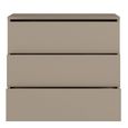 Alice Springs Chest - 3 Drawer - Taupe