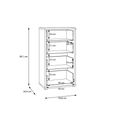 Alice Springs Chest - 4 Drawer - Tall - Butter Yellow