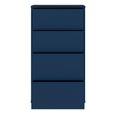 Alice Springs Chest - 4 Drawer - Tall - Night Blue