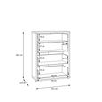 Alice Springs Chest - 4 Drawer - Wide - Elegancia Oak