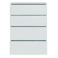 Alice Springs Chest - 4 Drawer - Wide - Light Grey
